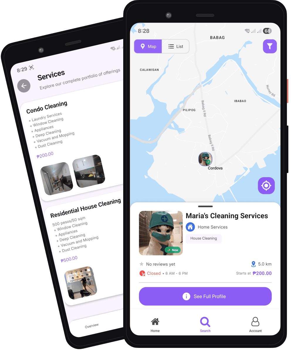 HanapKita app mockup
